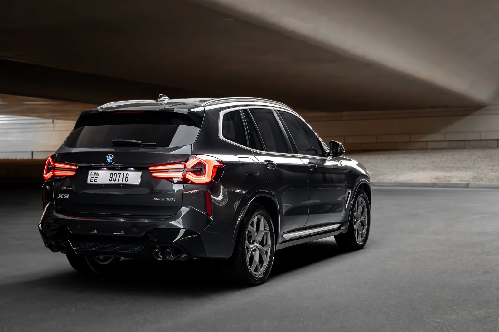 Rent BMW X3  Grey 2024 in Dubai - 12 