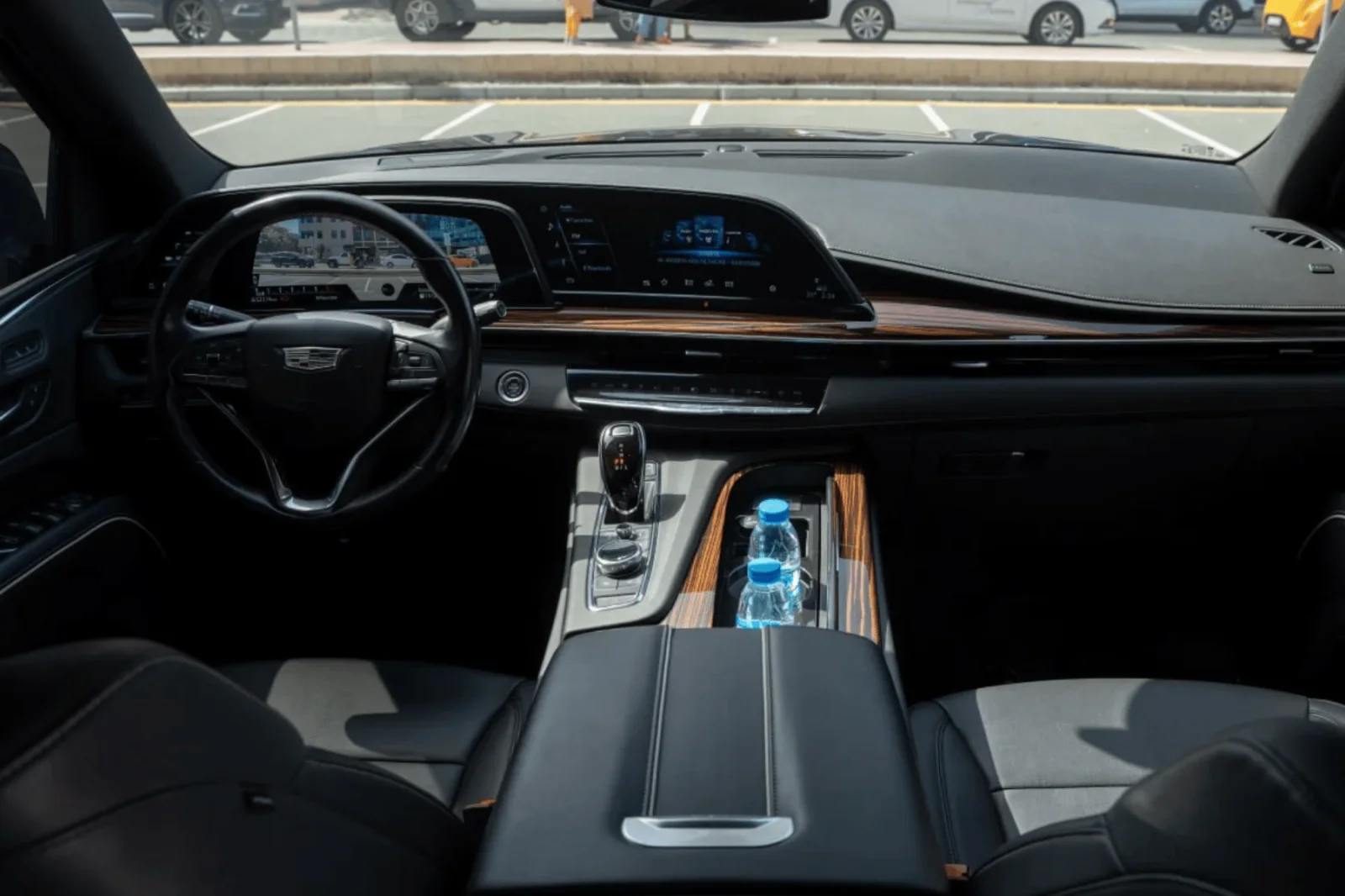 Rent Cadillac Escalade  Black 2022 in Dubai - 2 