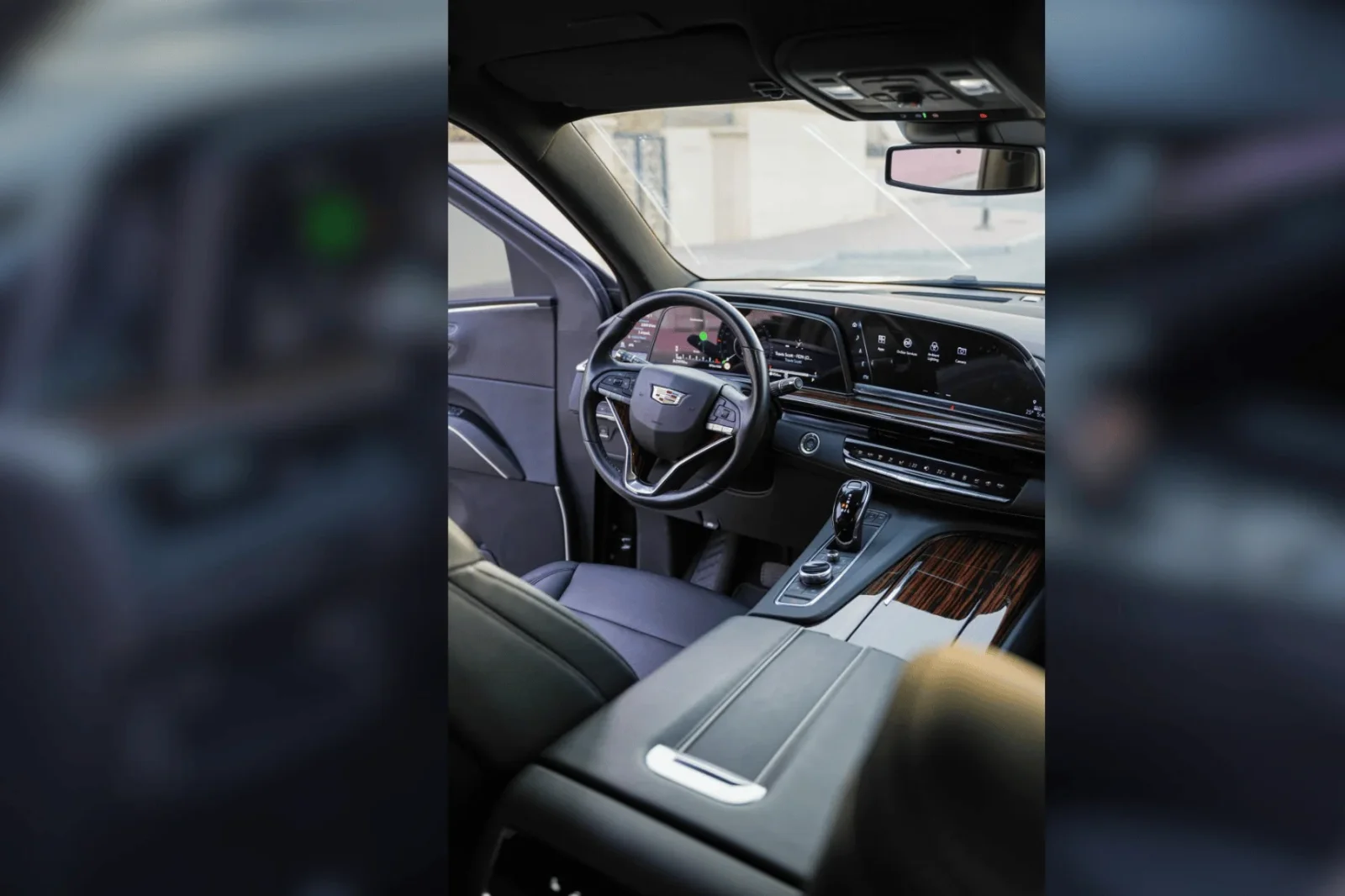 Rent Cadillac Escalade  Black 2022 in Dubai - 6 