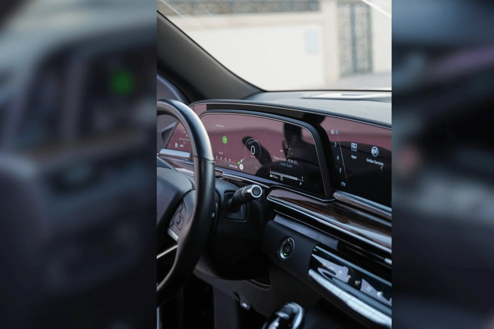 Rent Cadillac Escalade  Black 2022 in Dubai - 4 