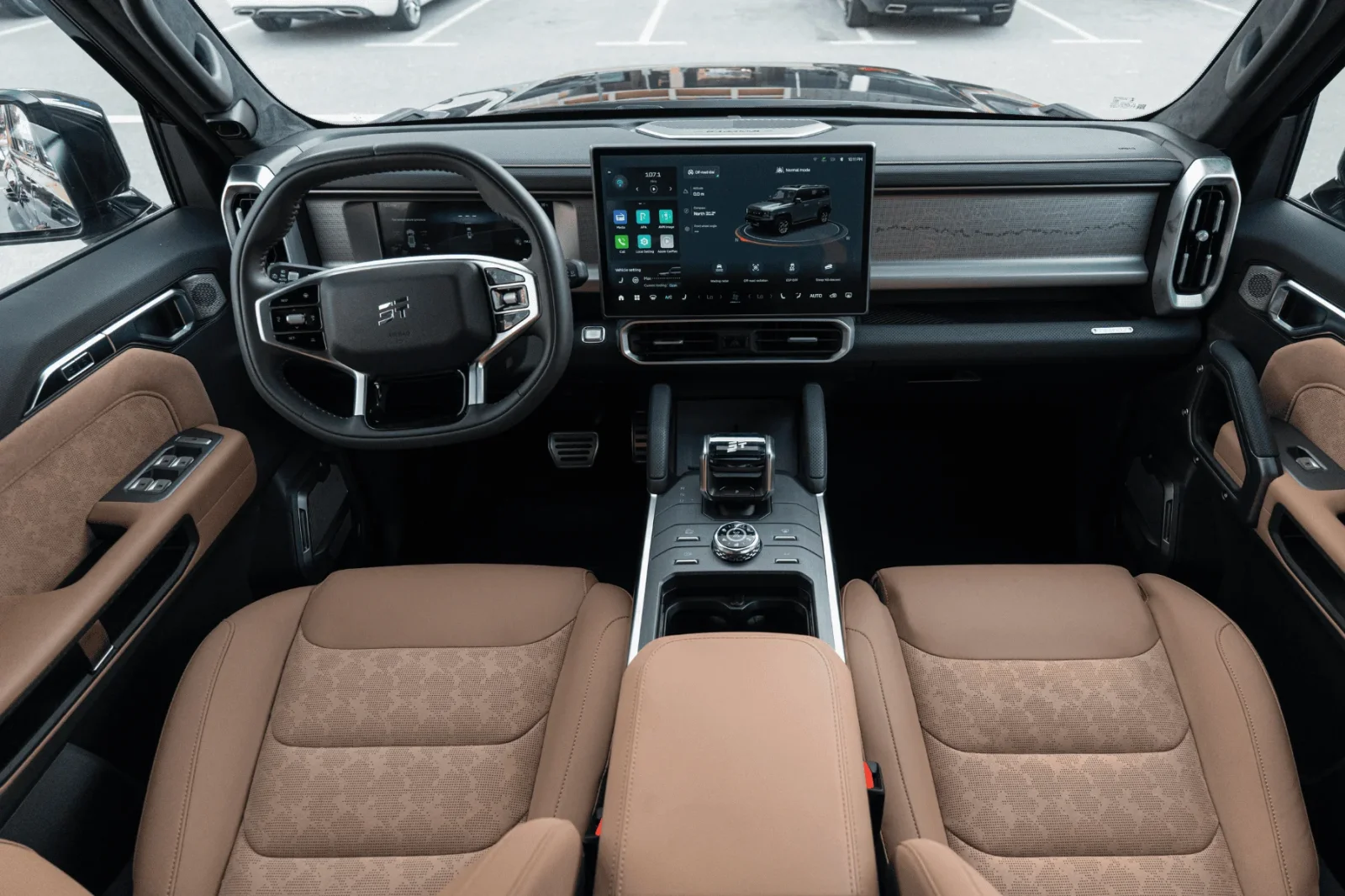 Rent Jetour T2  Black 2024 in Dubai - 5 