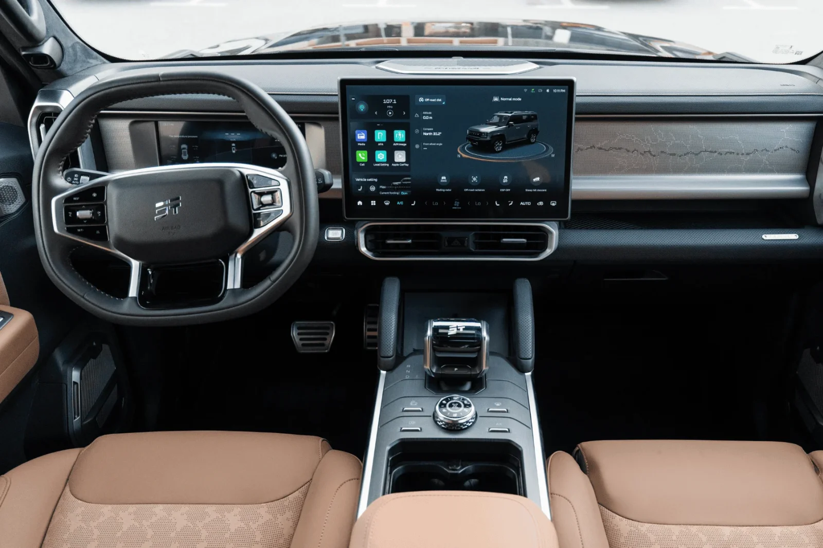 Rent Jetour T2  Black 2024 in Dubai - 3 