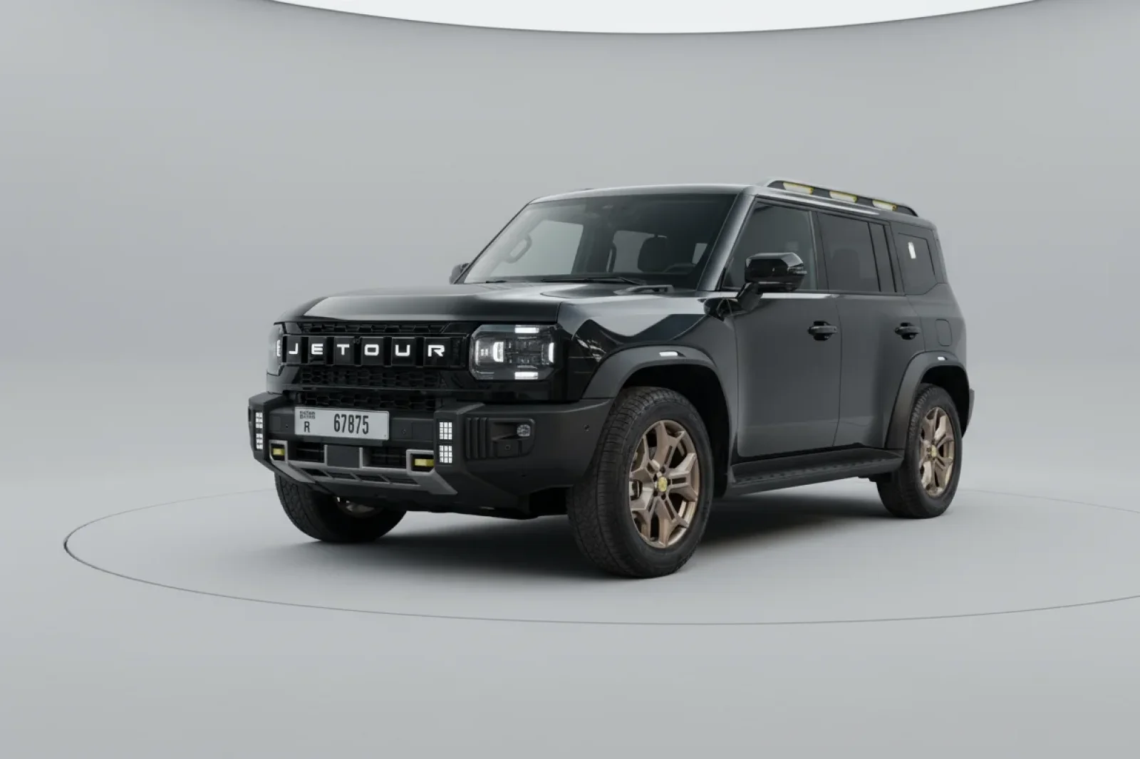 Rent Jetour T2  Black 2024 in Dubai - 8 