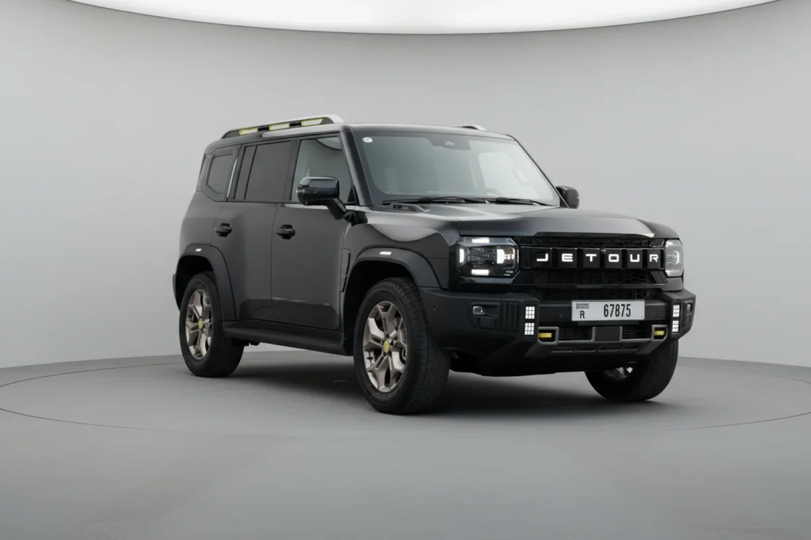 Rent Jetour T2  Black 2024 in Dubai - 2 