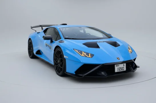 Lamborghini Huracan STO Blau 2024