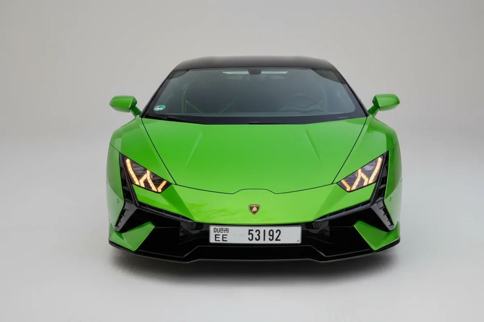Miete Lamborghini Huracan Tecnica Grün 2023 in der Dubai - 5 