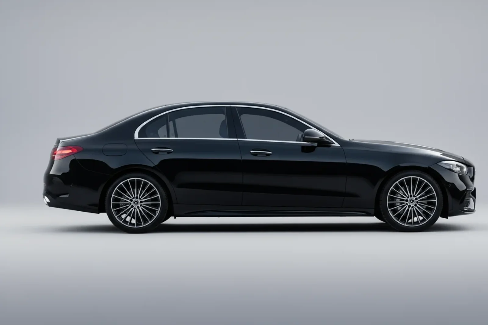 Kiralık Mercedes-Benz C-Class 200 Siyah 2024 içinde Dubai - 8 