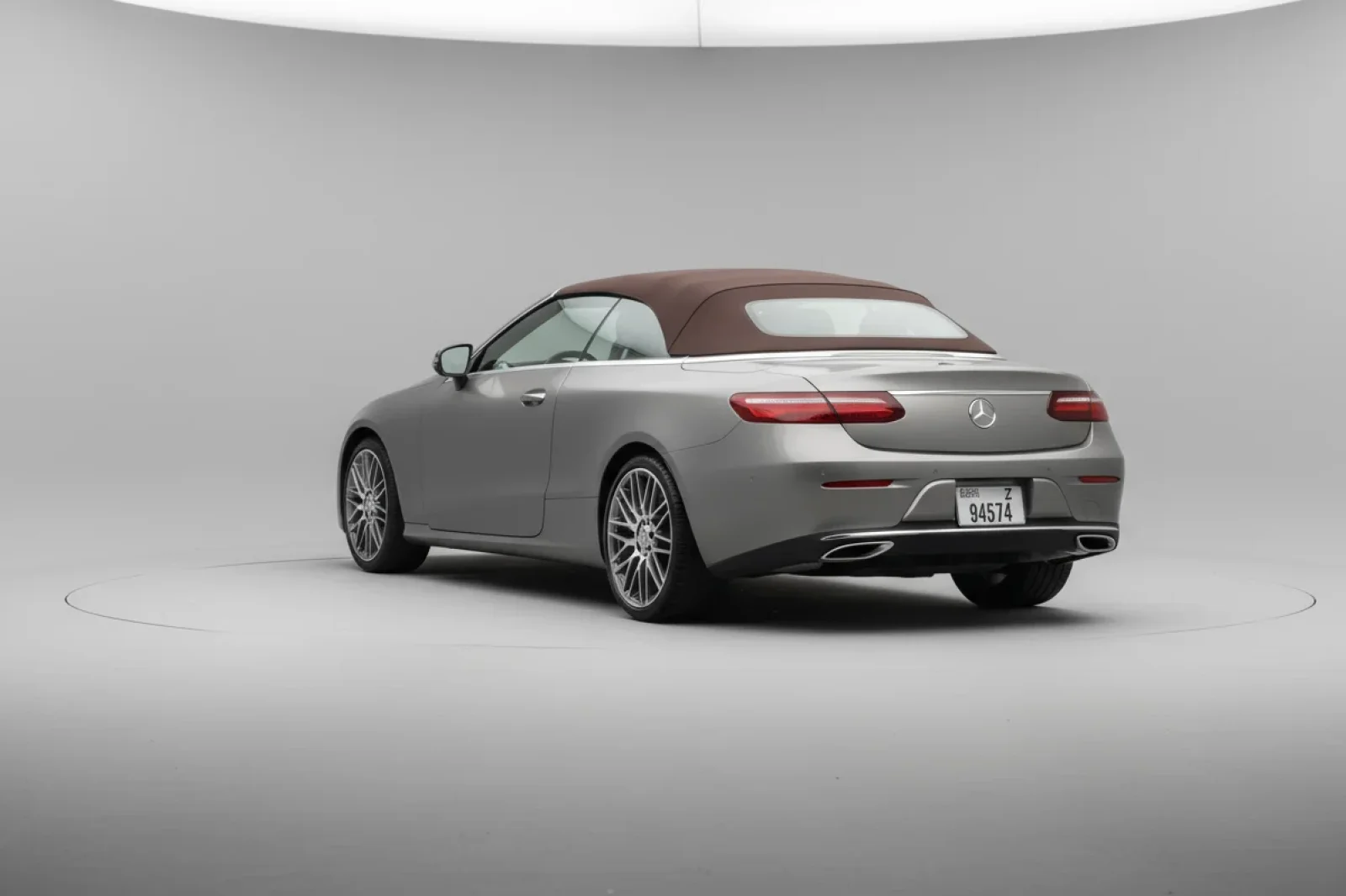 Rent Mercedes-Benz E-Class 450 Grey 2020 in Dubai - 4 