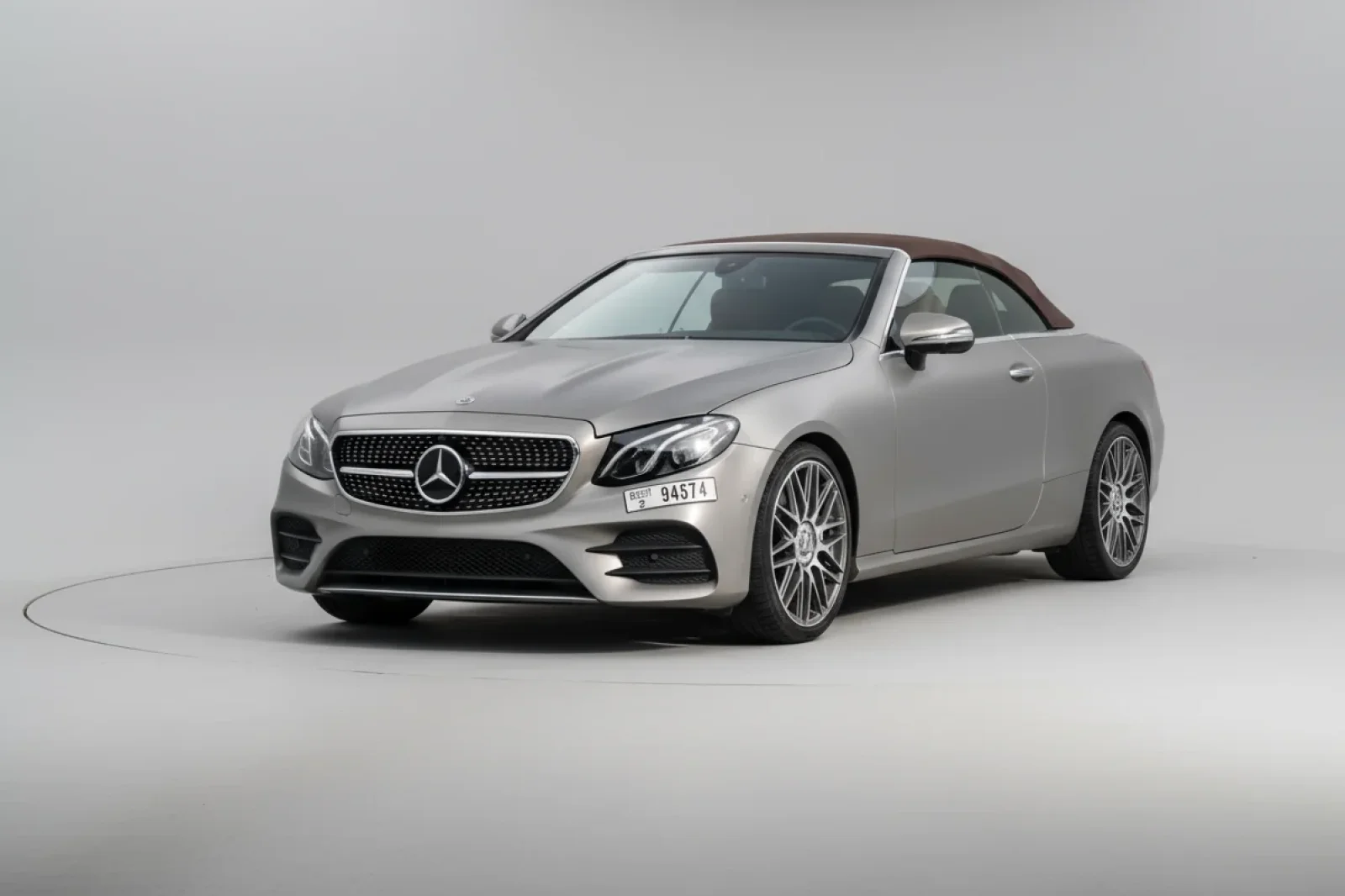 Rent Mercedes-Benz E-Class 450 Grey 2020 in Dubai