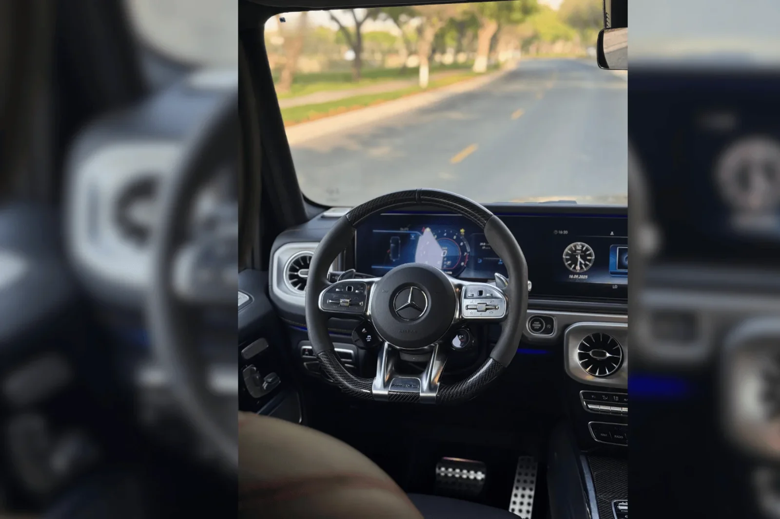 Loyer Mercedes-Benz G-Class 63 AMG Noir 2024 en Dubai - 5 