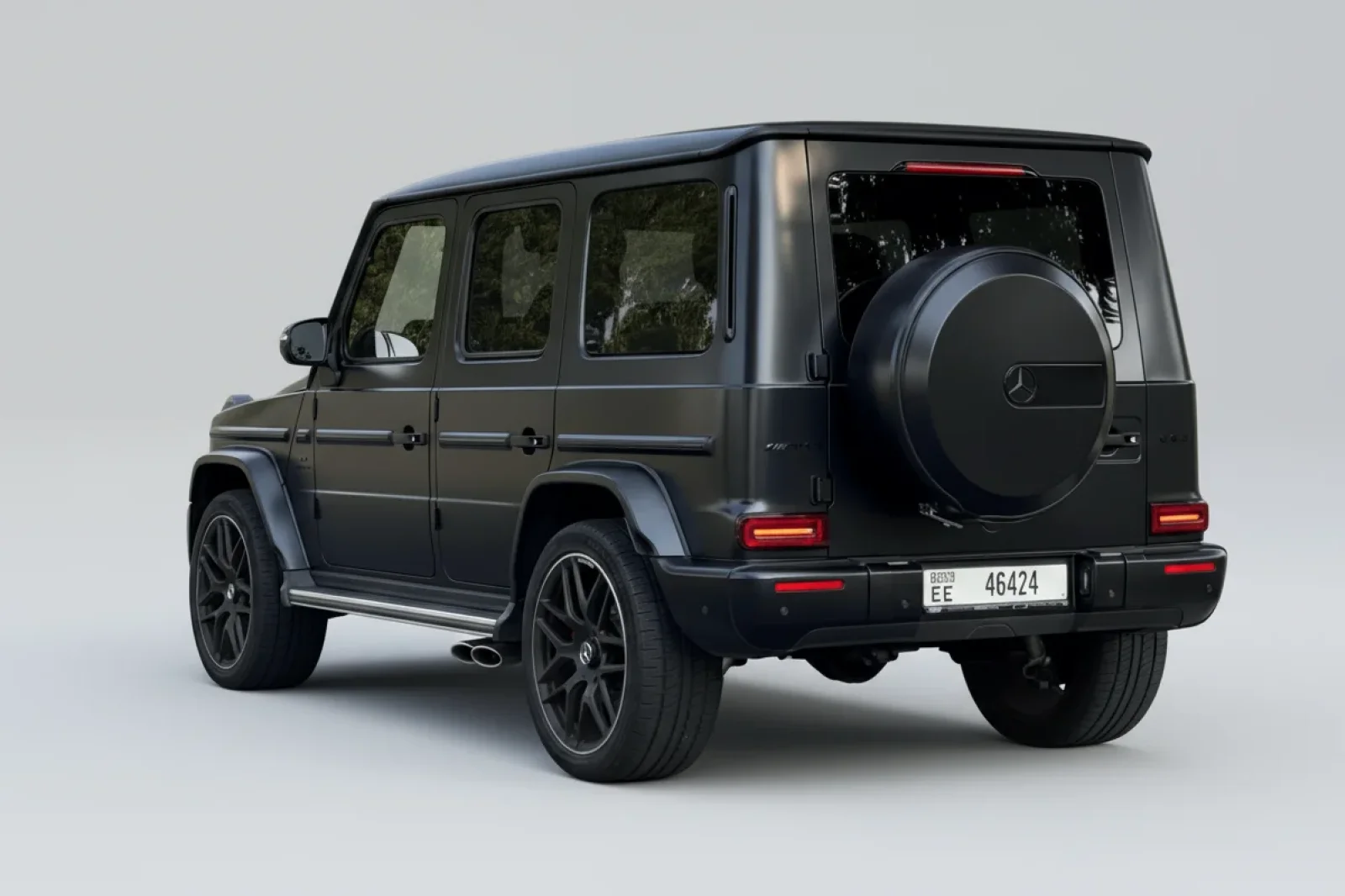 Loyer Mercedes-Benz G-Class 63 AMG Noir 2024 en Dubai - 11 