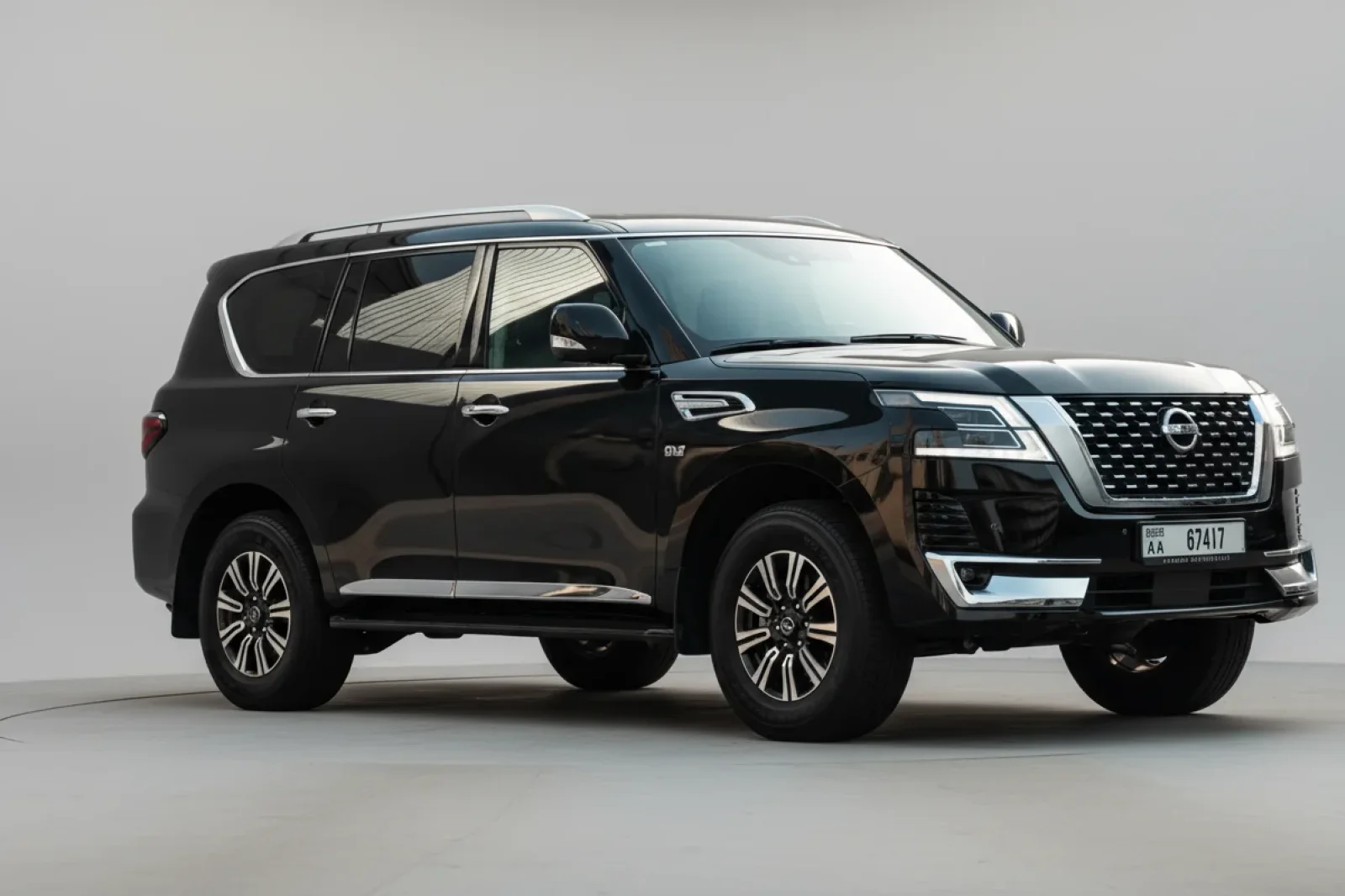 Rent Nissan Patrol  Black 2024 in Dubai - 3 