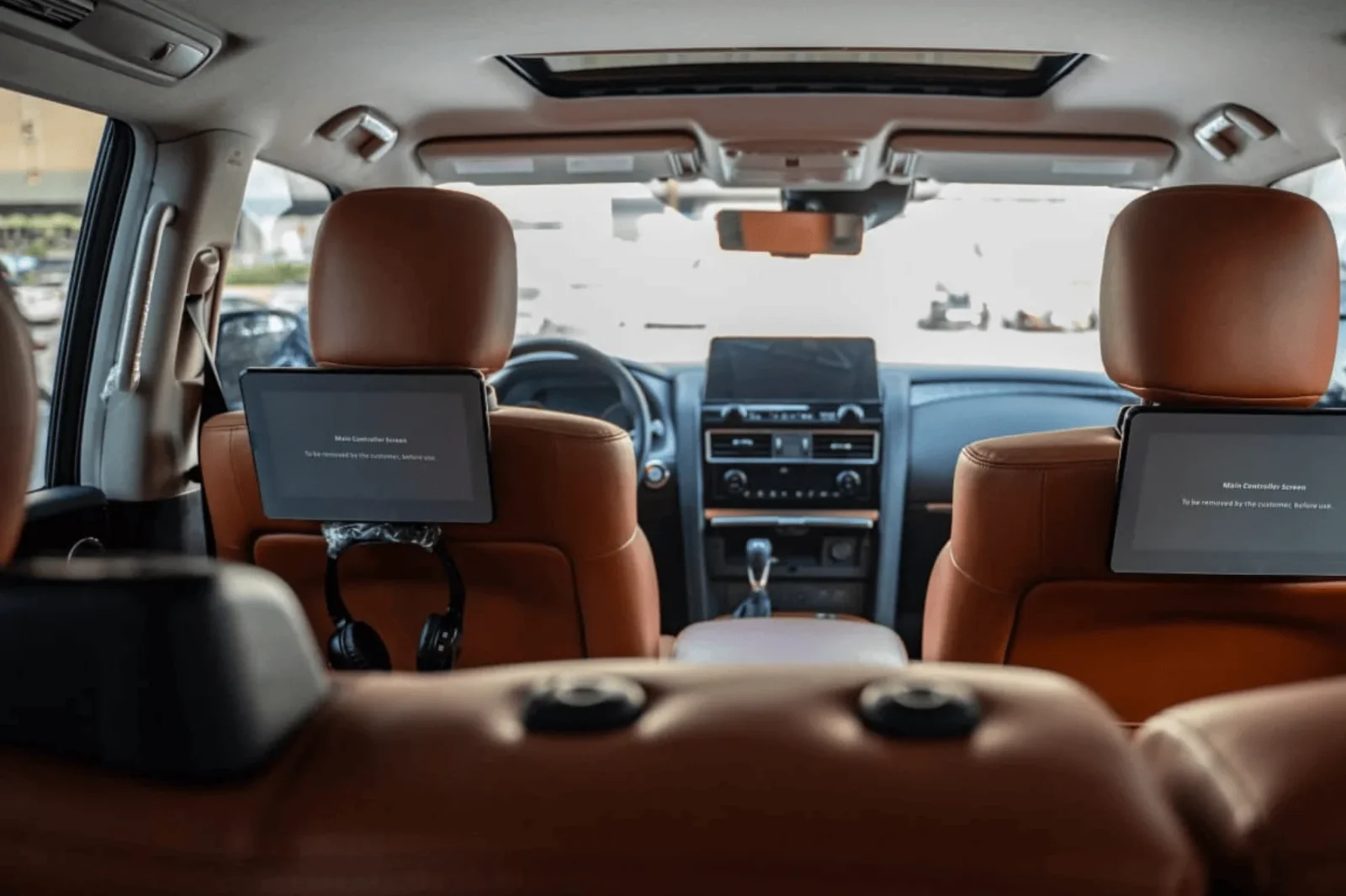 Miete Nissan Patrol  Weiß 2024 in der Dubai - 5 