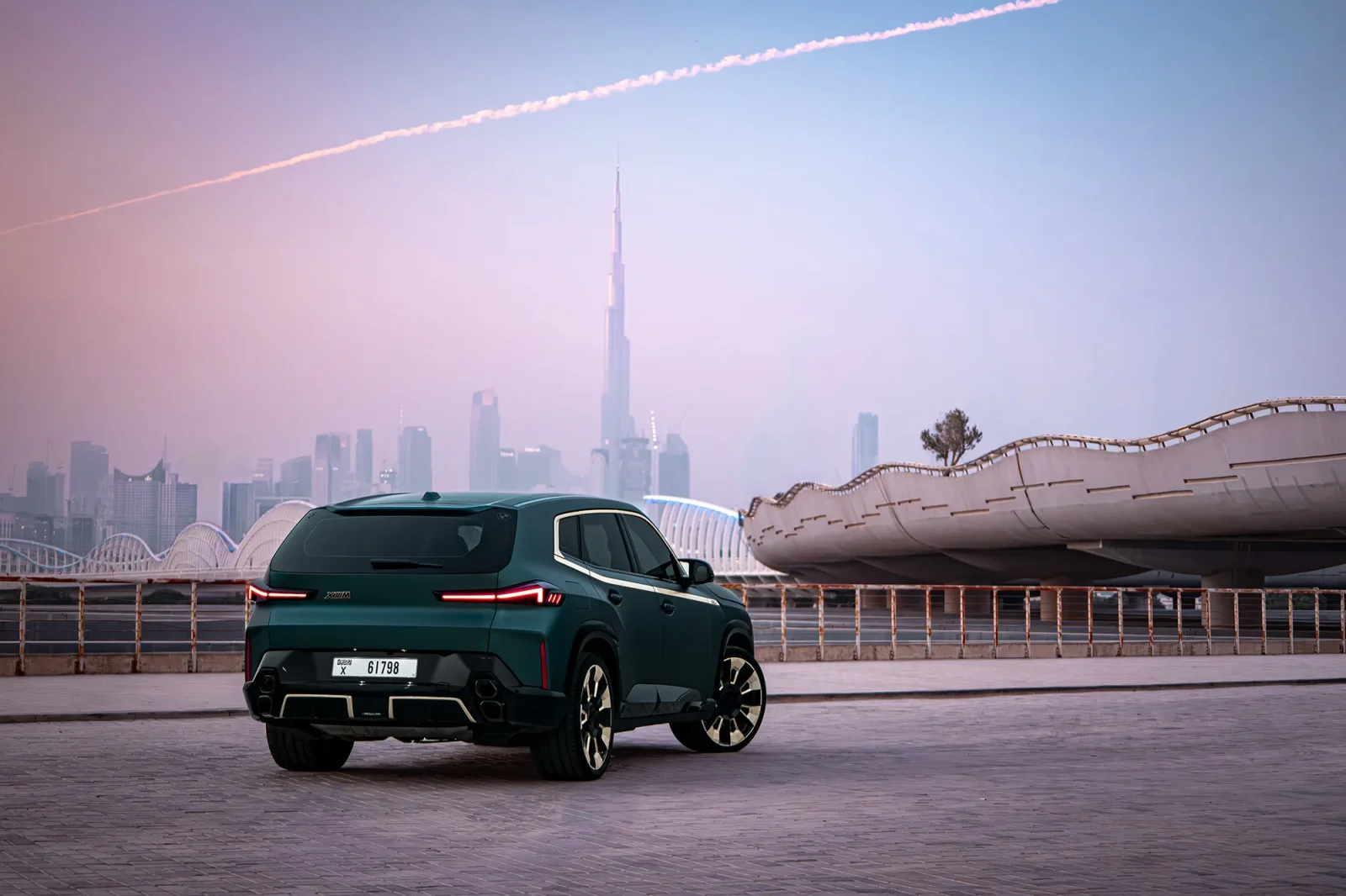 Аренда BMW XM  Зеленый 2023 в Дубае - 10 