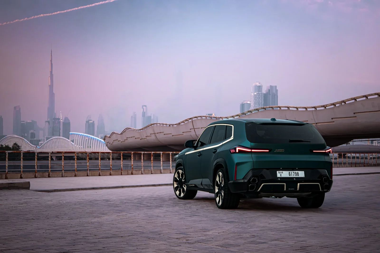 Аренда BMW XM  Зеленый 2023 в Дубае - 12 