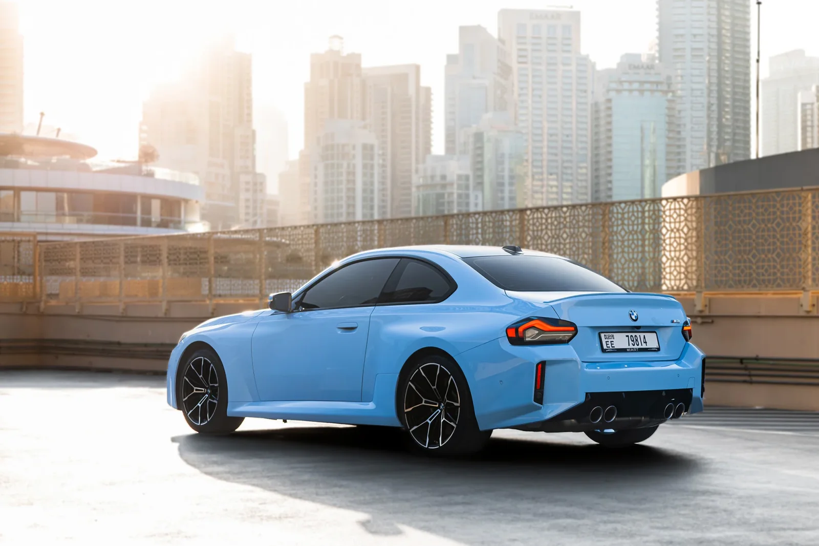 Rent BMW M2  Blue 2024 in Dubai - 10 