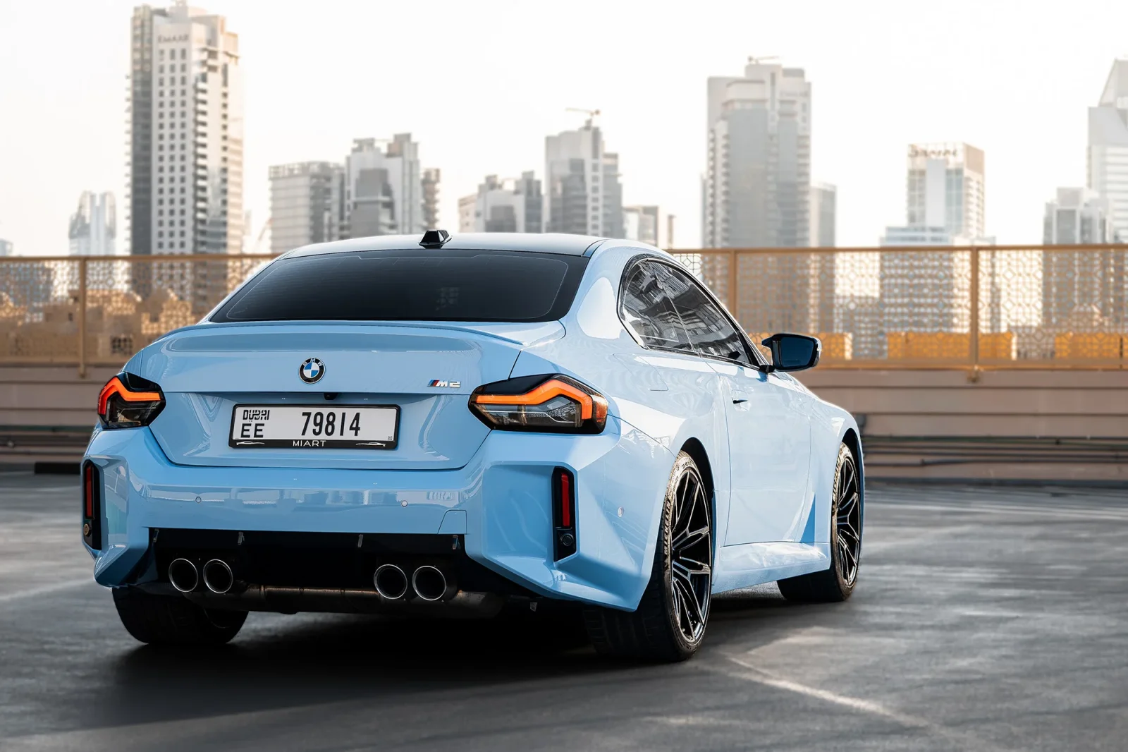 Rent BMW M2  Blue 2024 in Dubai - 13 