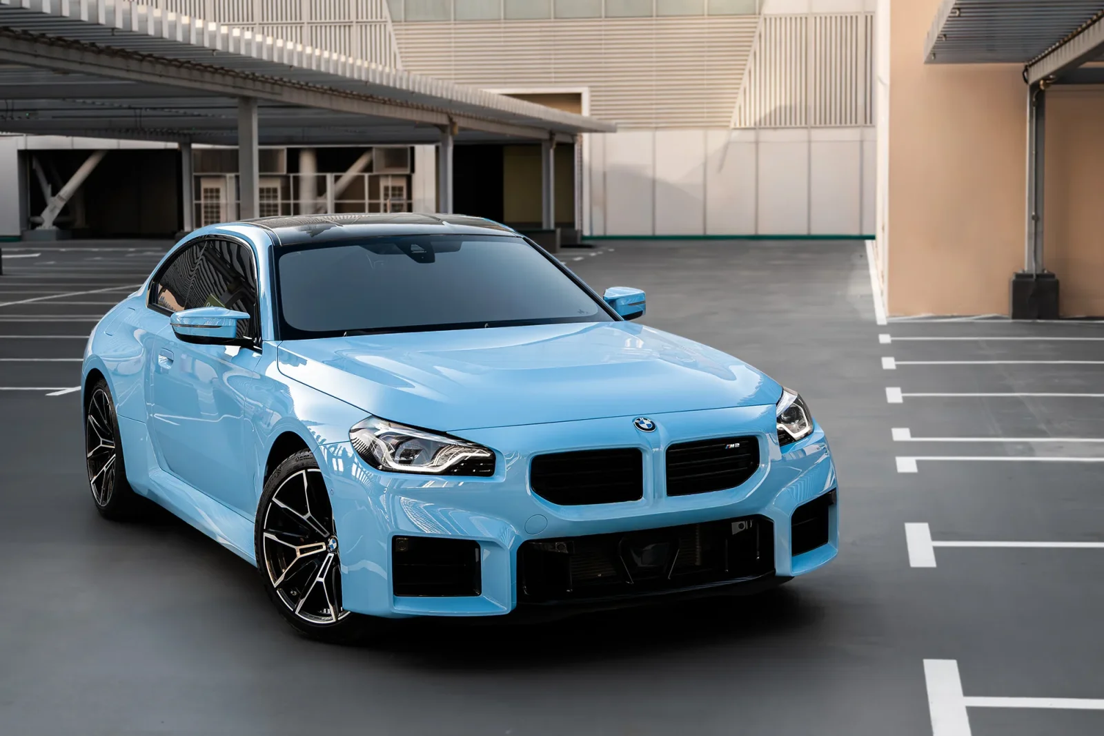 Rent BMW M2  Blue 2024 in Dubai