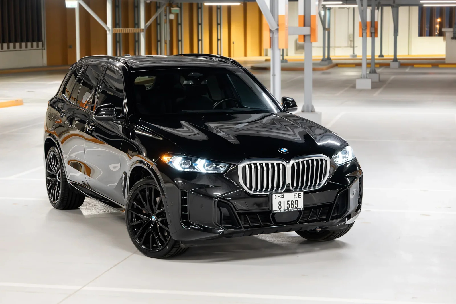 Rent BMW X5 40i Black 2025 in Dubai