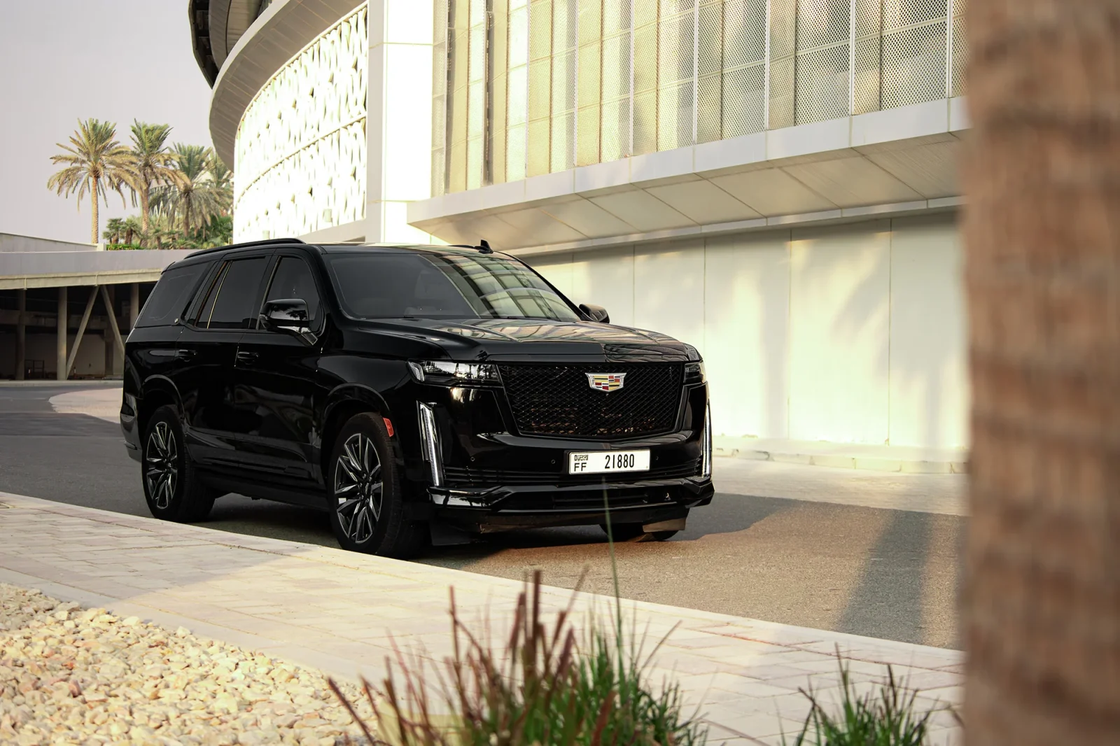 Rent Cadillac Escalade  Black 2023 in Dubai - 9 