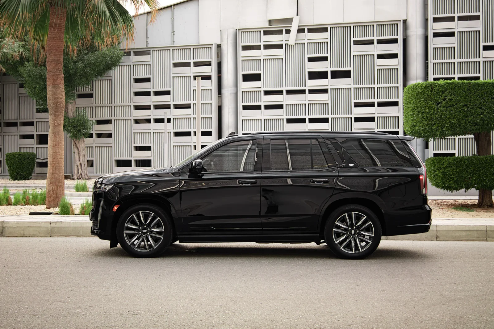 Rent Cadillac Escalade  Black 2023 in Dubai - 10 