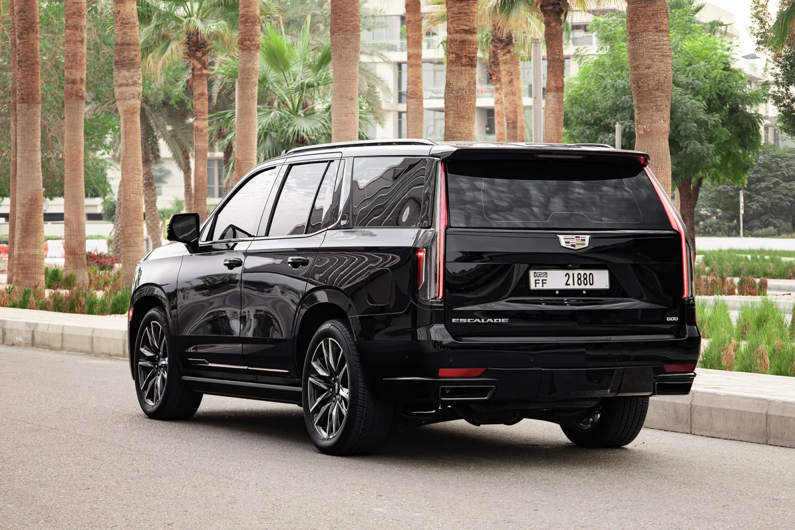 Rent Cadillac Escalade  Black 2023 in Dubai - 6 