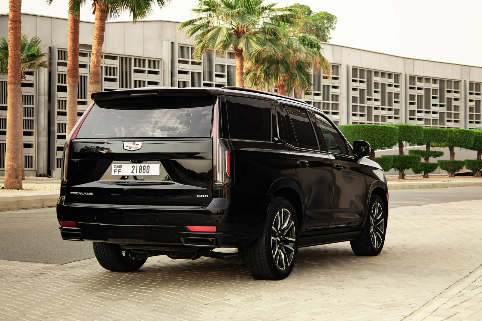 Rent Cadillac Escalade  Black 2023 in Dubai - 7 