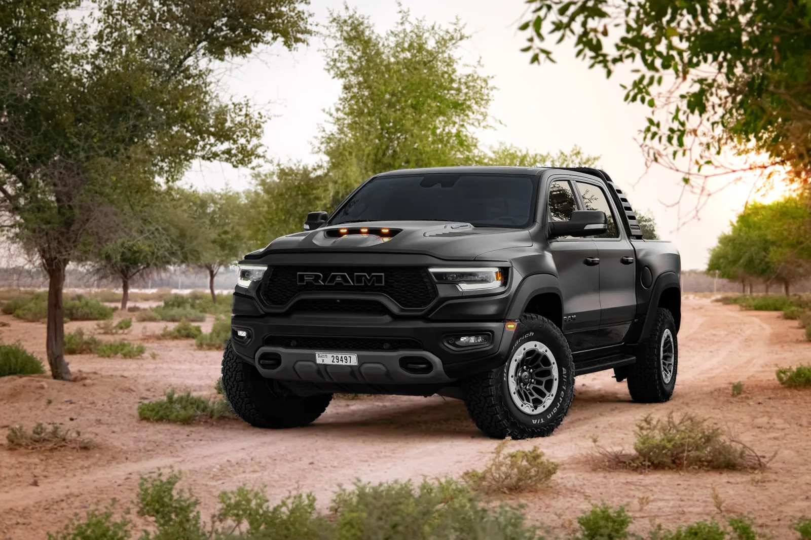 Miete Dodge Ram TRX  Schwarz 2021 in der Dubai