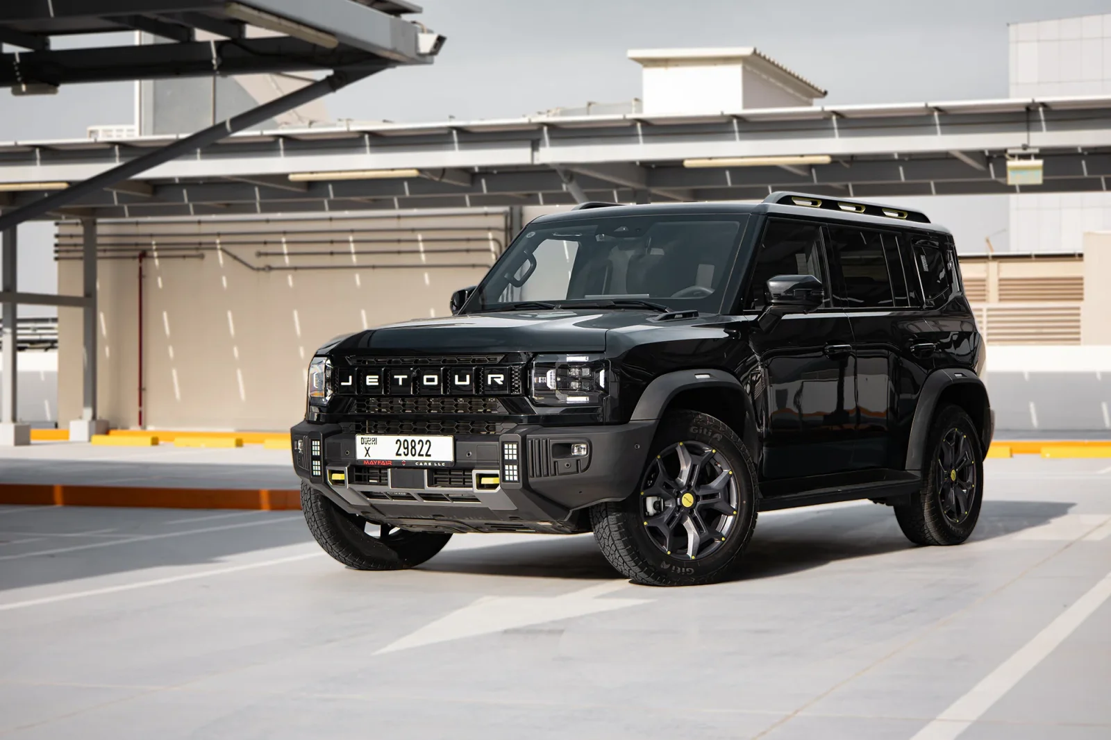 Rent Jetour T2  Black 2024 in Dubai - 2 