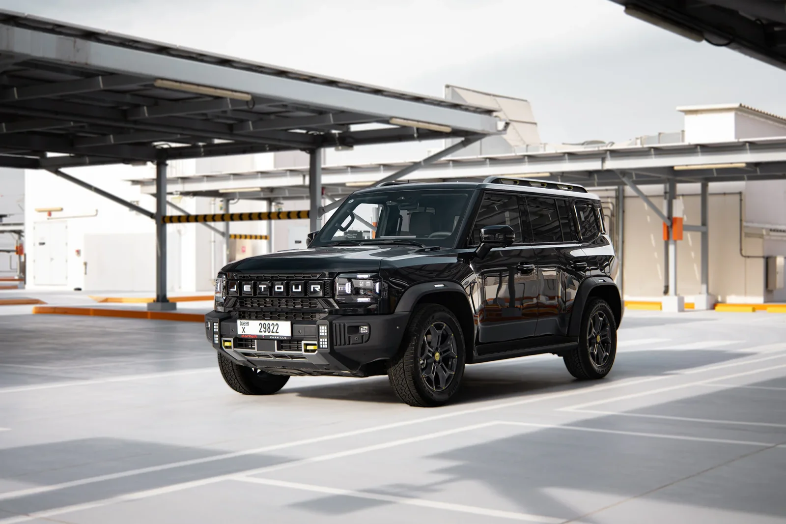 Rent Jetour T2  Black 2024 in Dubai - 12 