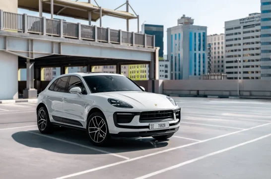 Porsche Macan White 2024