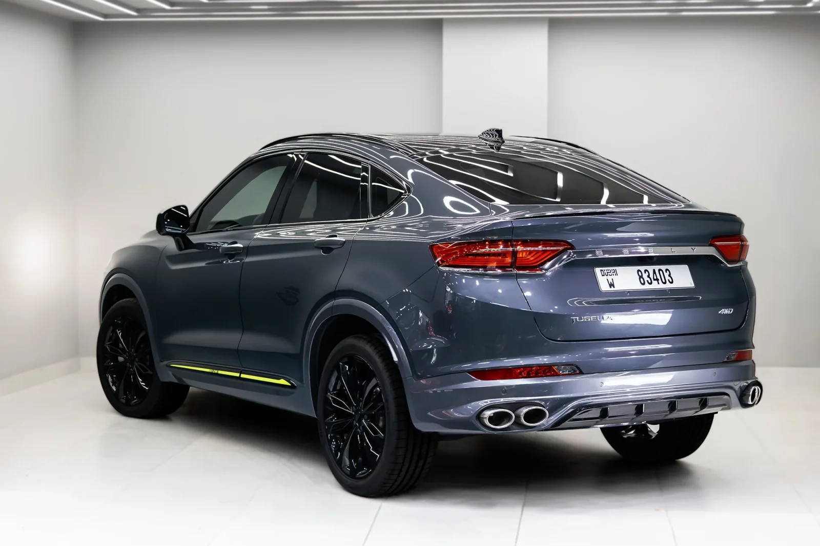 Affitto Geely Tugella GF Grigio 2024 in Dubai - 4 