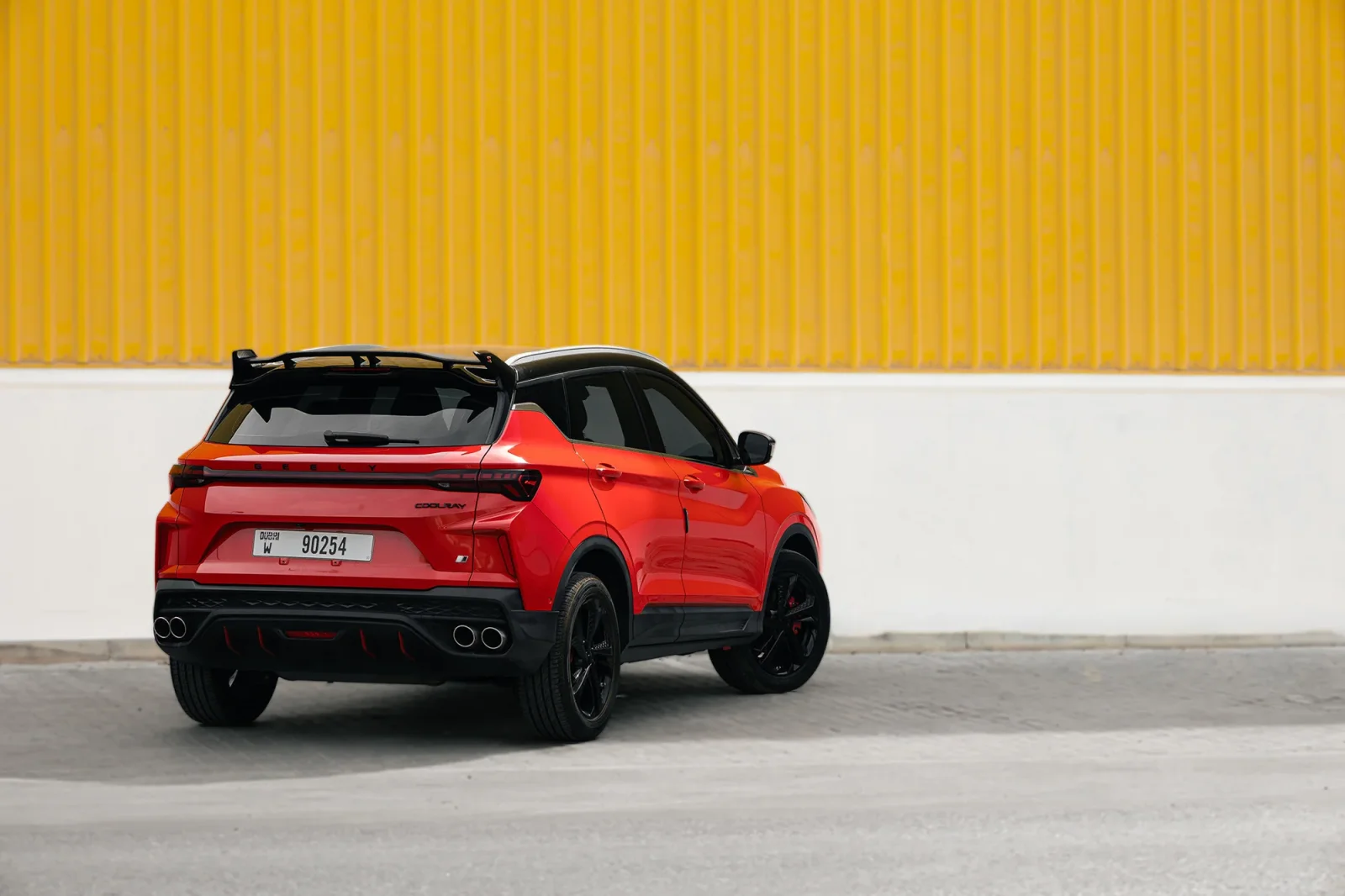 Affitto Geely Coolray GF Rosso 2024 in Dubai - 7 