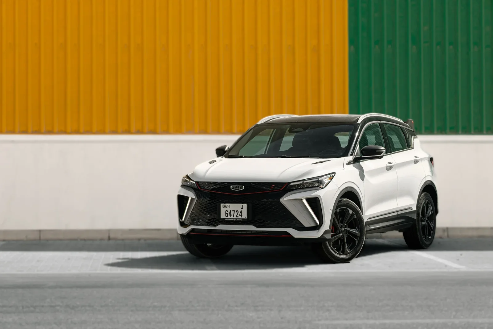 Loyer Geely Coolray GF Blanc 2024 en Dubai