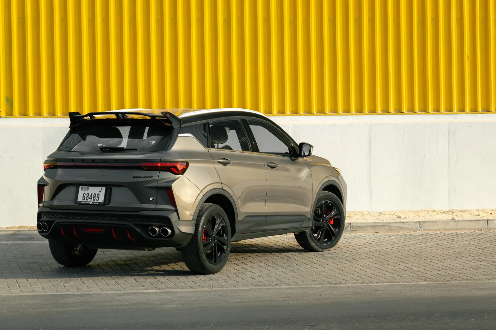 Loyer Geely Coolray GF Gris 2024 en Dubai - 9 