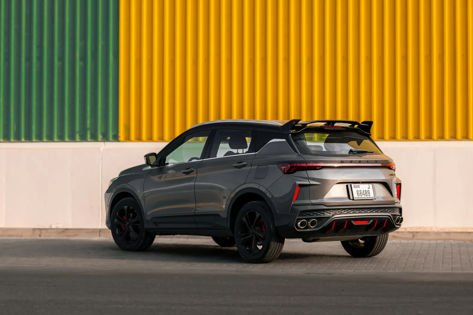 Loyer Geely Coolray GF Gris 2024 en Dubai - 10 