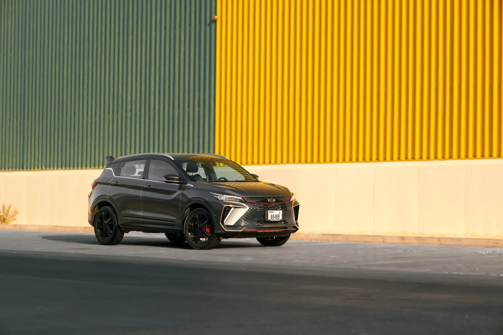 Loyer Geely Coolray GF Gris 2024 en Dubai - 8 