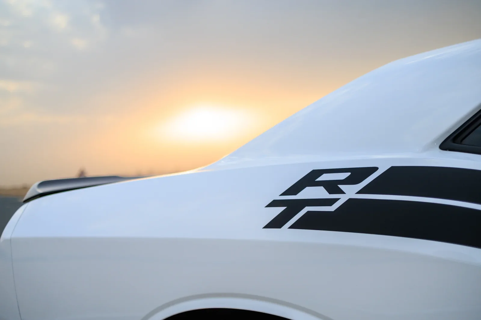 Rent Dodge Challenger R/T White 2022 in Dubai - 20 