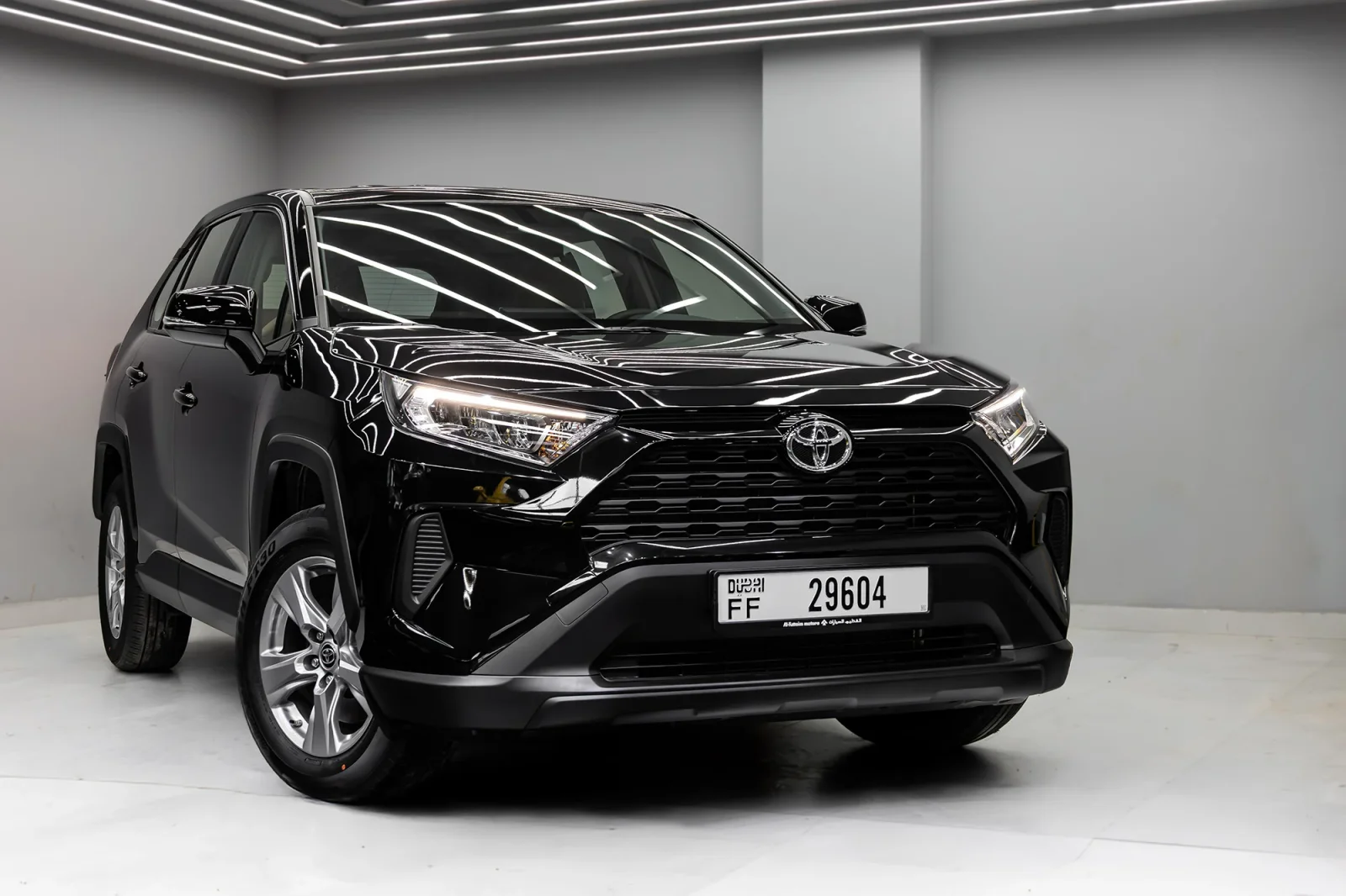 Rent Toyota RAV4  Black 2025 in Dubai