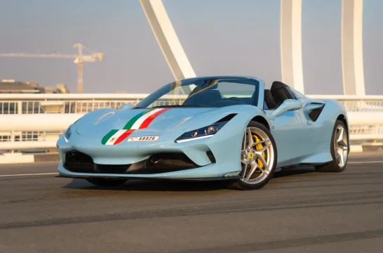 Ferrari F8 Tributo Spyder Blau 2022