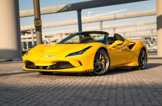 Ferrari F8 Tributo Spyder Yellow 2022