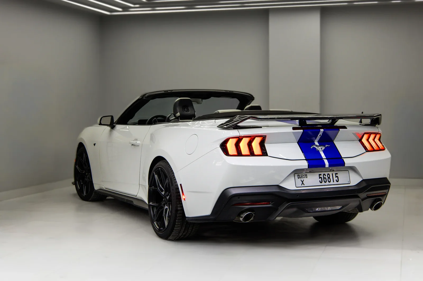 Rent Ford Mustang  White 2024 in Dubai - 5 