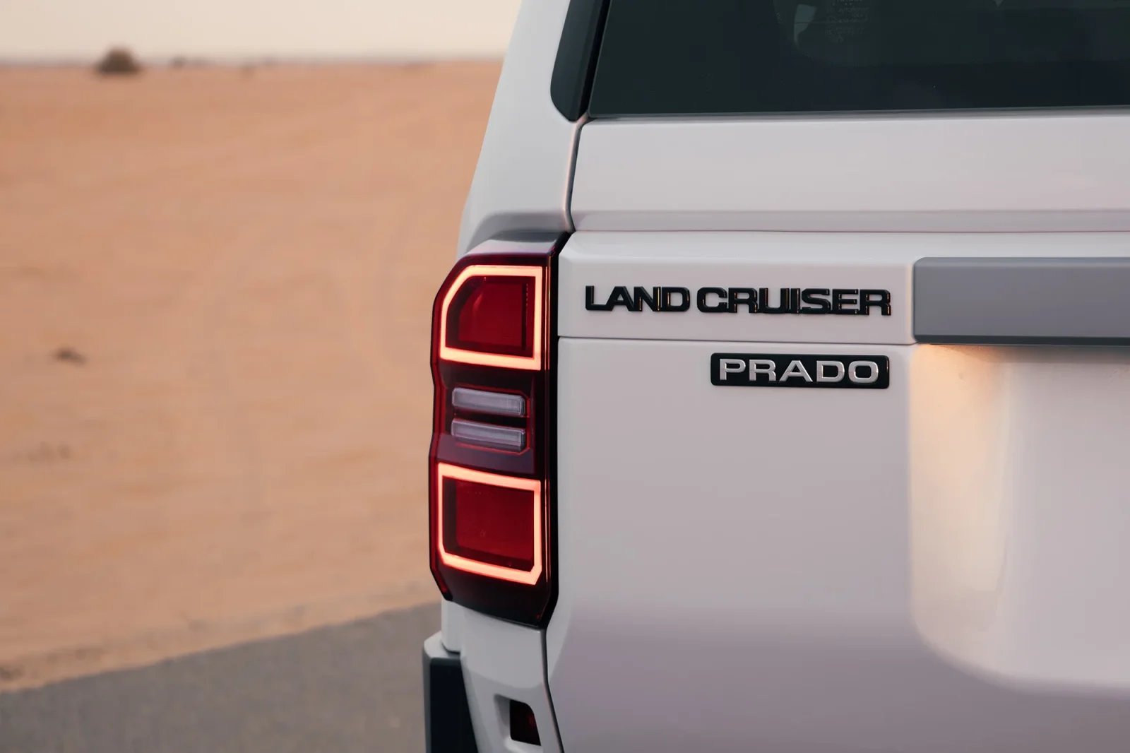 Rent Toyota Land Cruiser Prado  White 2025 in Dubai - 13 