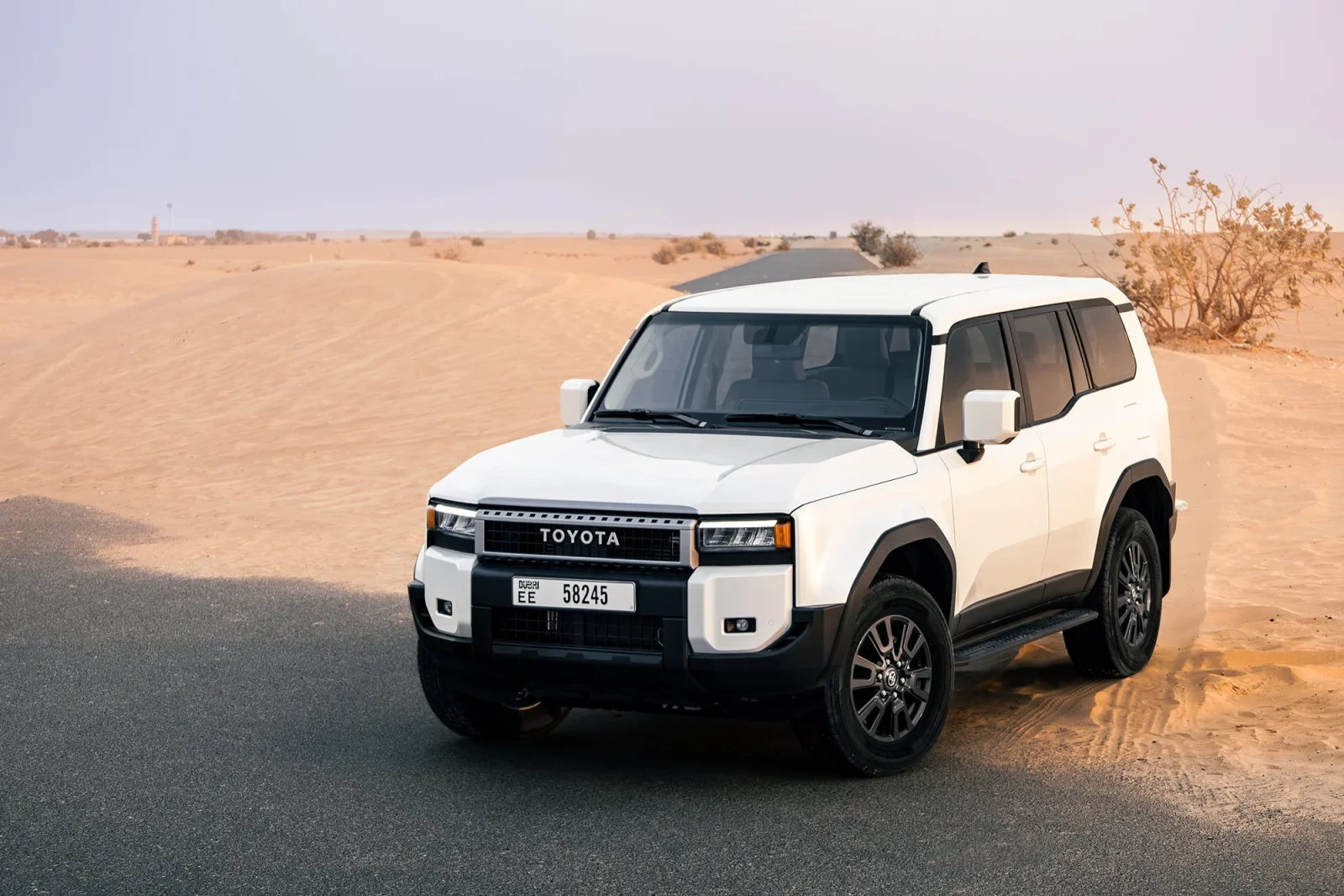 Rent Toyota Land Cruiser Prado  White 2025 in Dubai - 2 