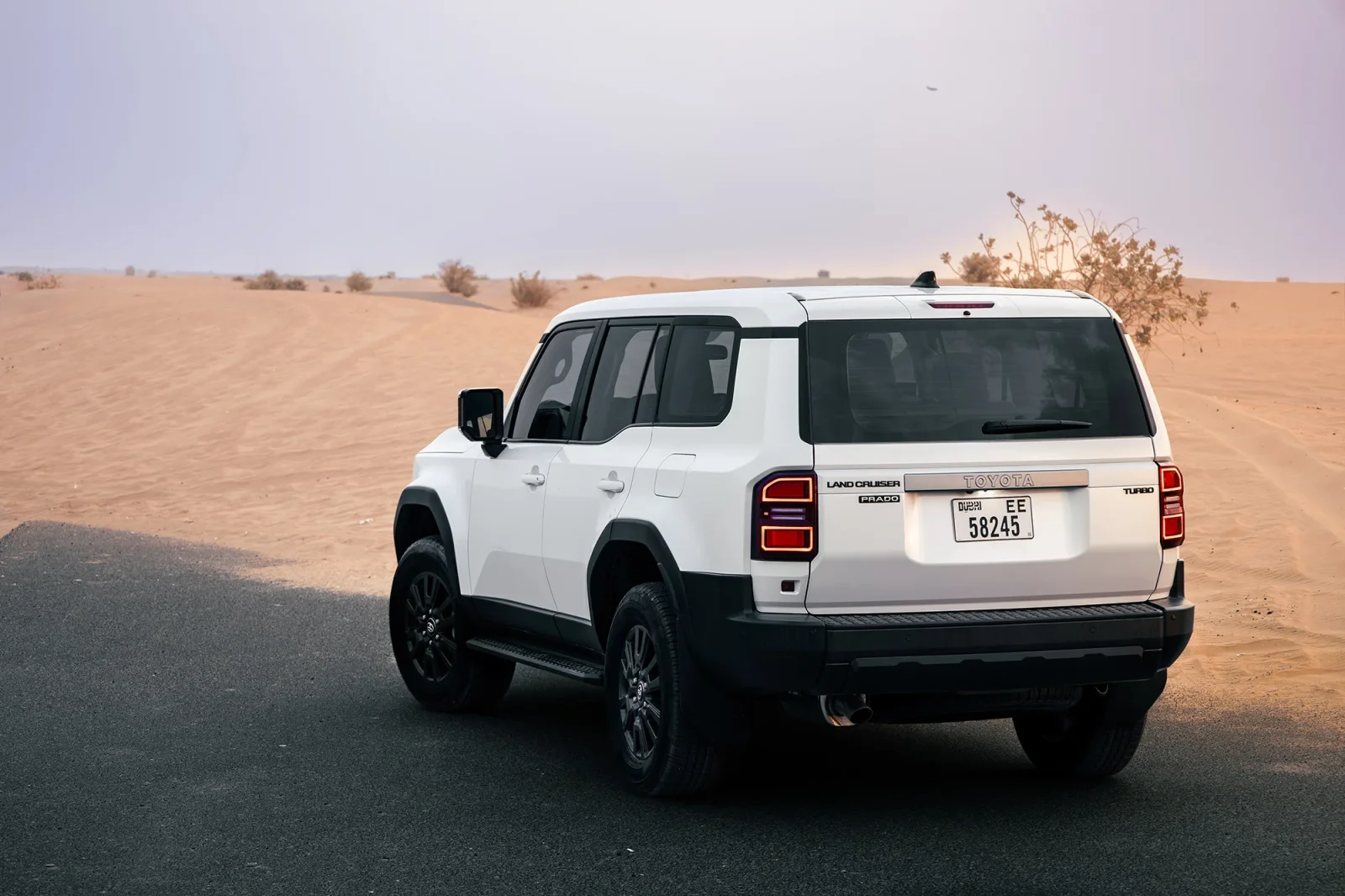 Rent Toyota Land Cruiser Prado  White 2025 in Dubai - 12 