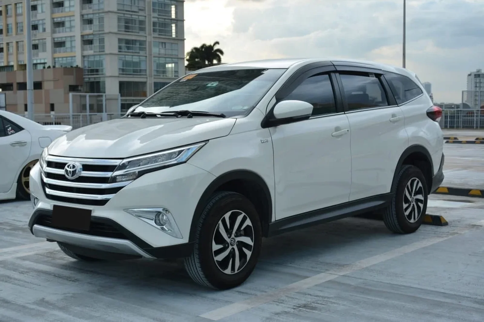 Rent Toyota Rush  White 2023 in Dubai