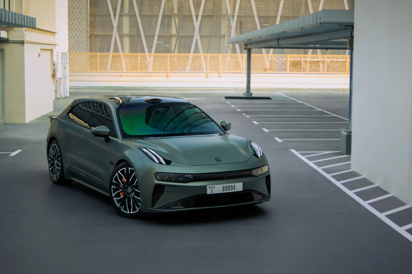 Affitto Zeekr 1  Verde 2024 in Dubai