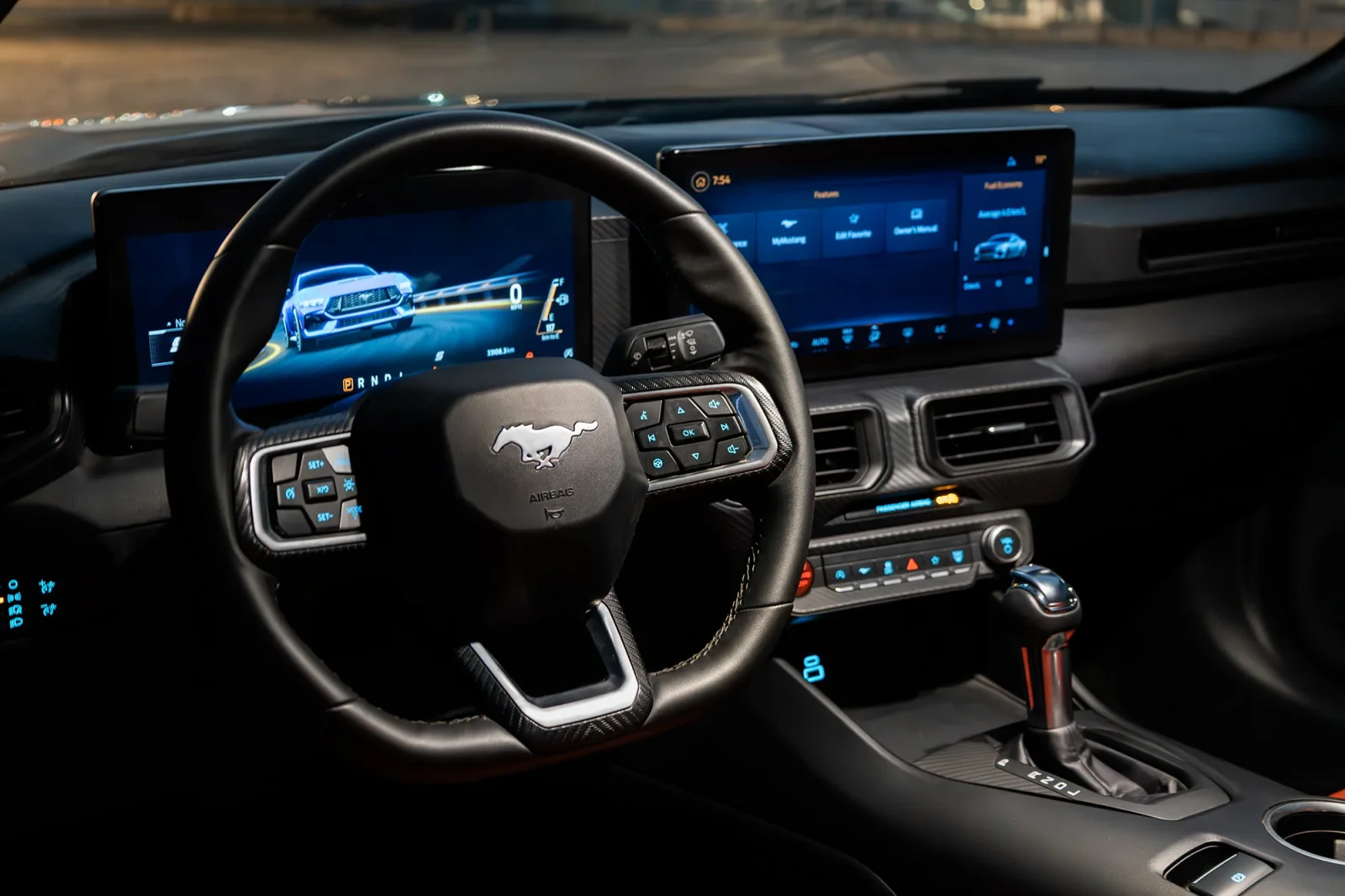 Rent Ford Mustang  White 2024 in Dubai - 8 