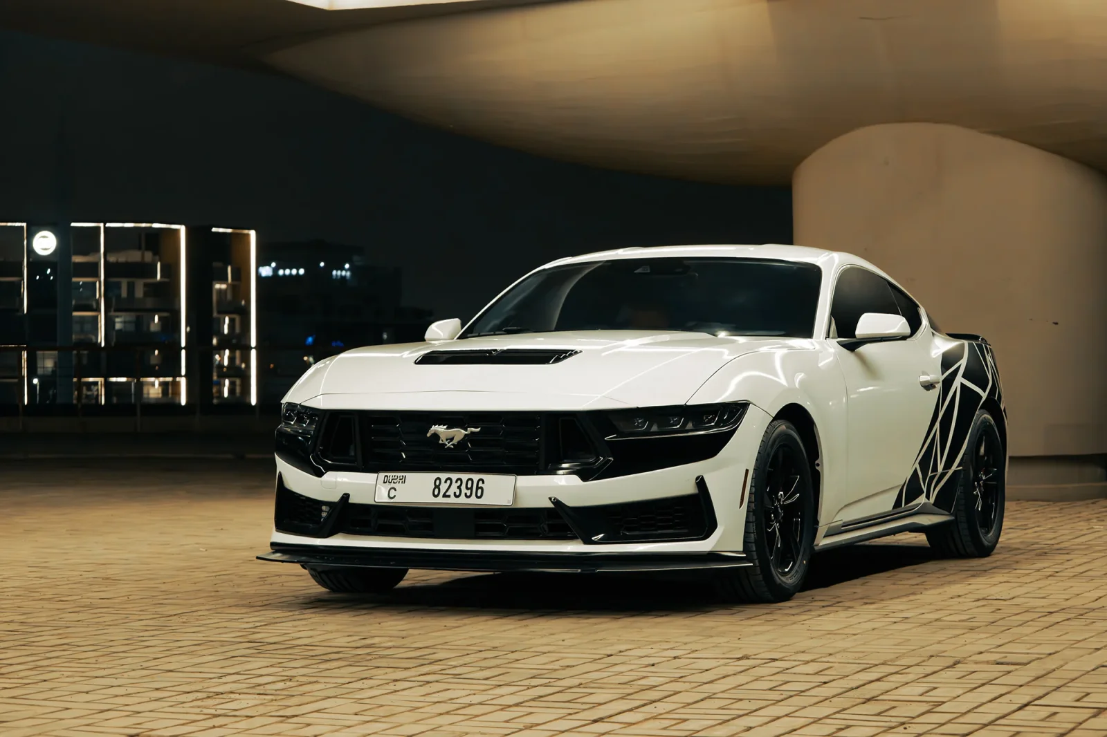 Rent Ford Mustang  White 2024 in Dubai - 13 
