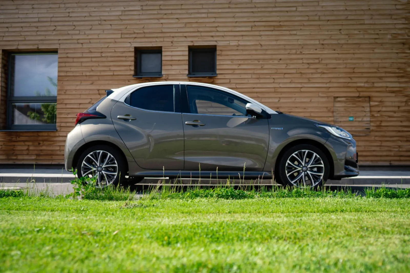 Rent Toyota Yaris  Grey 2023 in Dubai - 2 